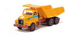 102-067106 - H0 - Muldenkipper (Volvo N10) - maisgelb